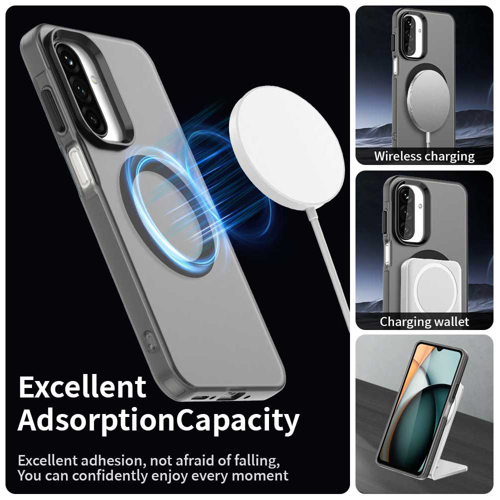 Custodia MagSafe per Samsung Galaxy A26 A266, Techsuit, CandyCase, Nera
