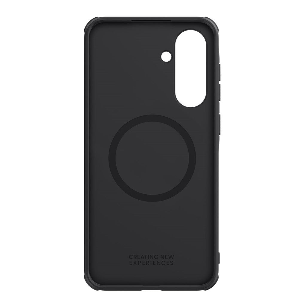 Custodia MagSafe per Samsung Galaxy A36 A366, Nillkin, Super Shield Pro, Nero Satinato