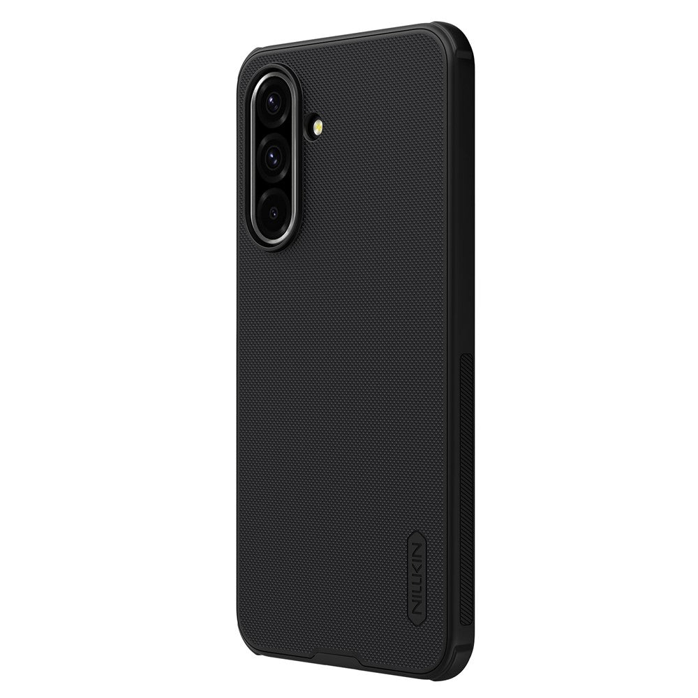 Custodia MagSafe per Samsung Galaxy A36 A366, Nillkin, Super Shield Pro, Nero Satinato