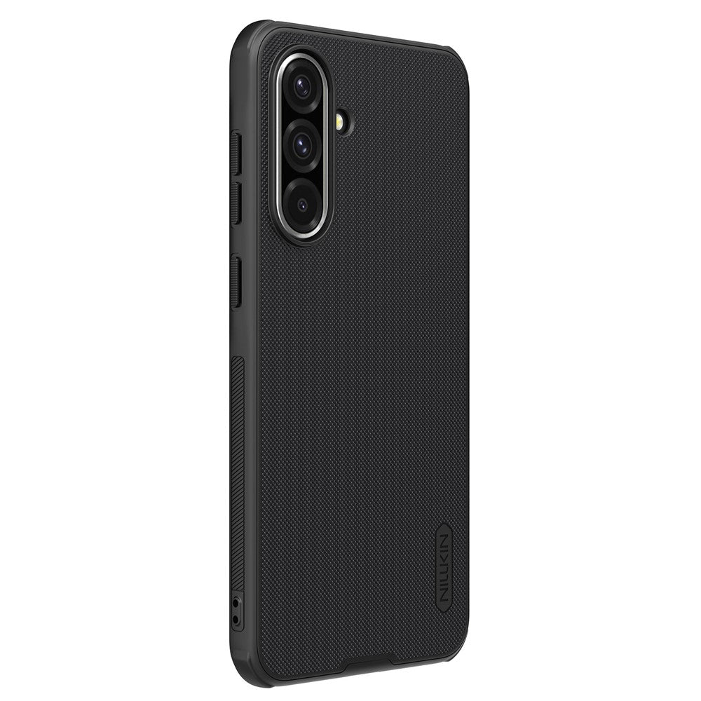 Custodia MagSafe per Samsung Galaxy A36 A366, Nillkin, Super Shield Pro, Nero Satinato