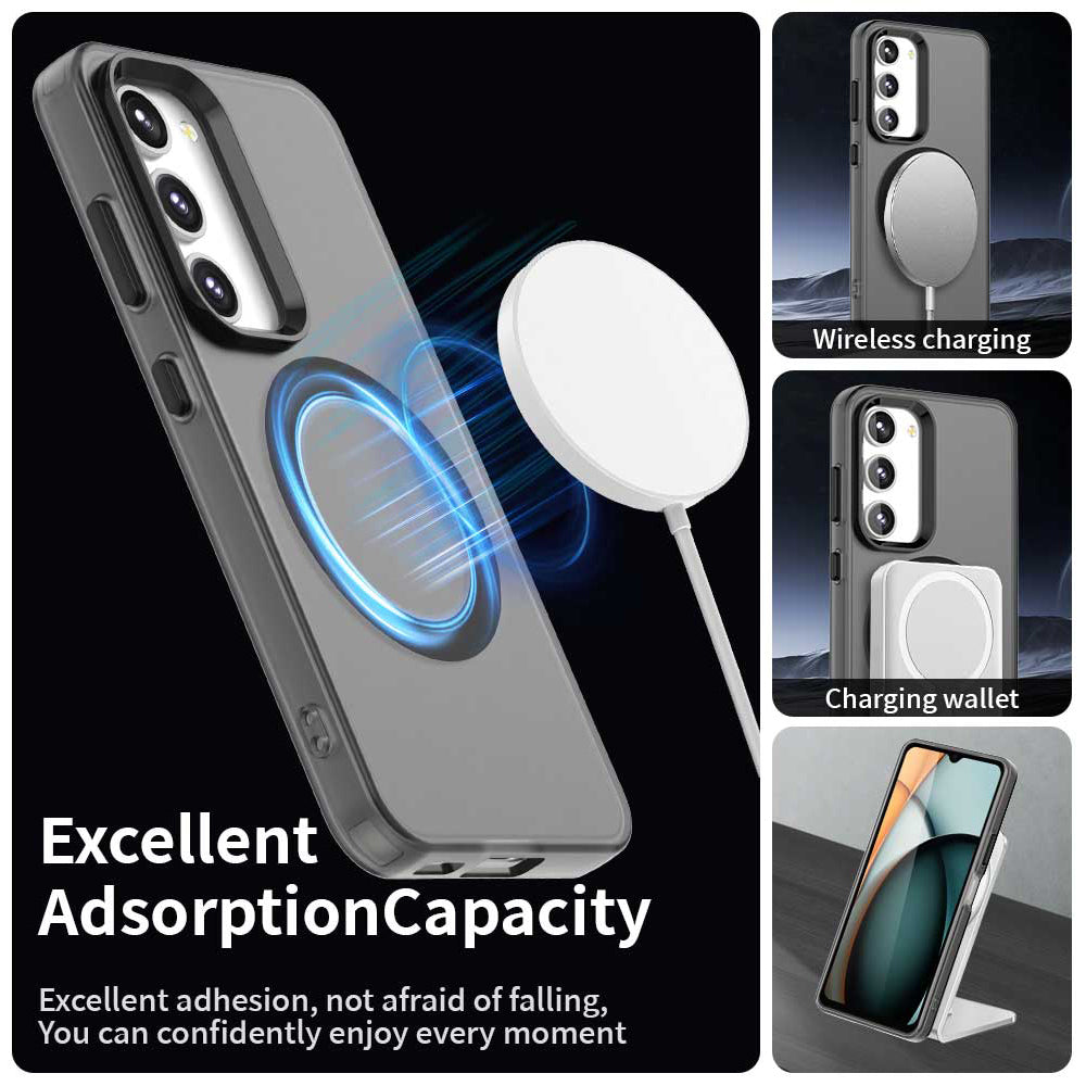 Custodia MagSafe per Samsung Galaxy S23+ S916, Techsuit, CandyCase, Nera