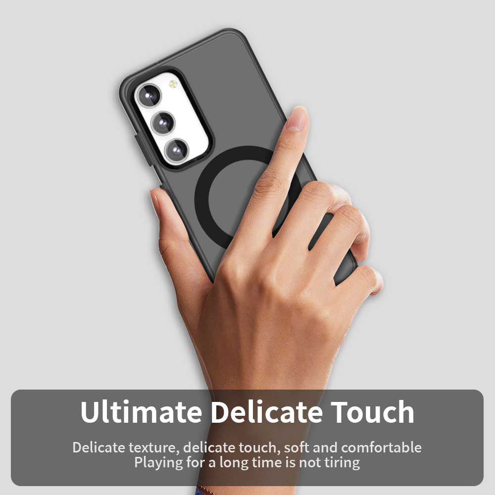 Custodia MagSafe per Samsung Galaxy S23 S911, Techsuit, CandyCase, Nera