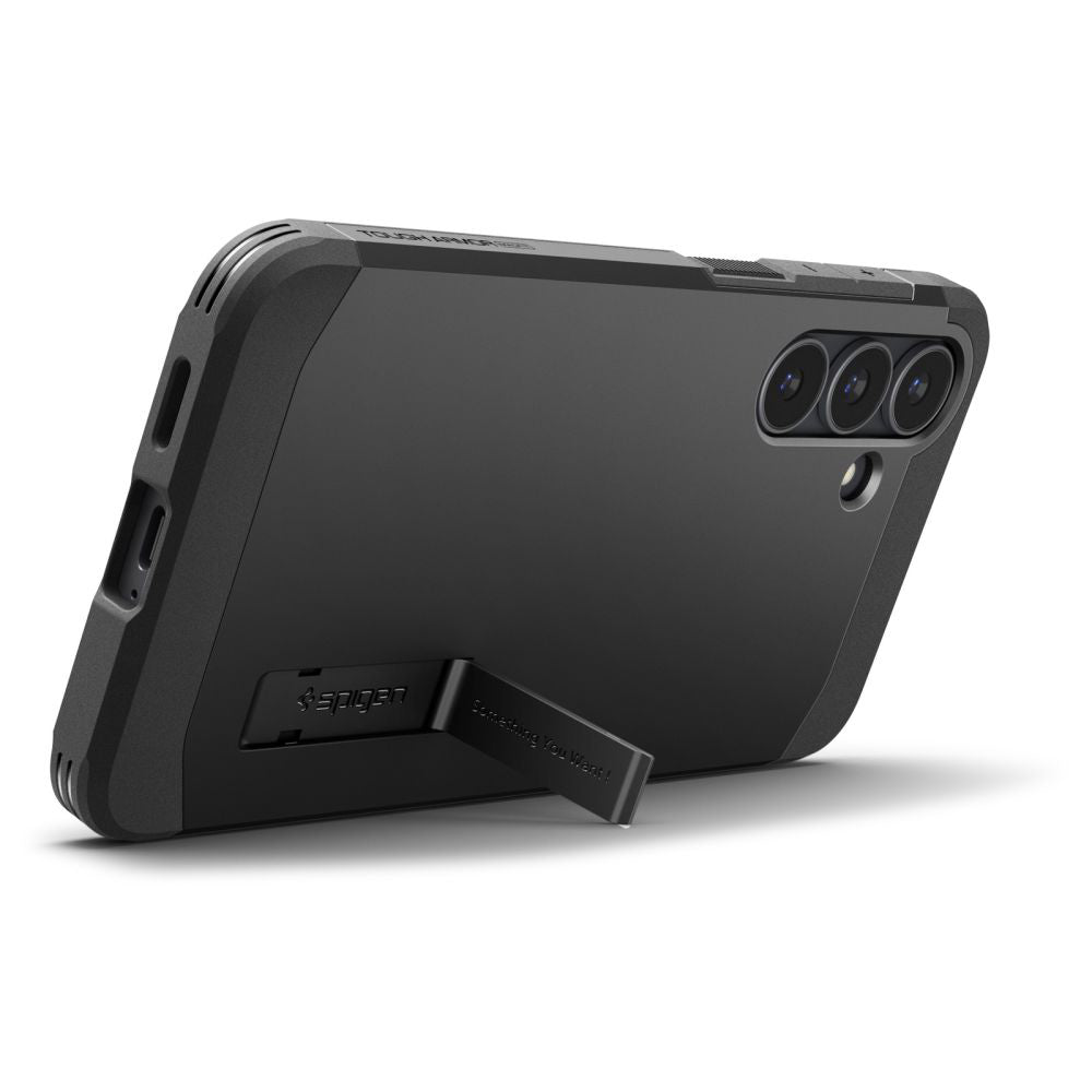 Custodia MagSafe per Samsung Galaxy S25 FE, Spigen, Tough Armor, Nera