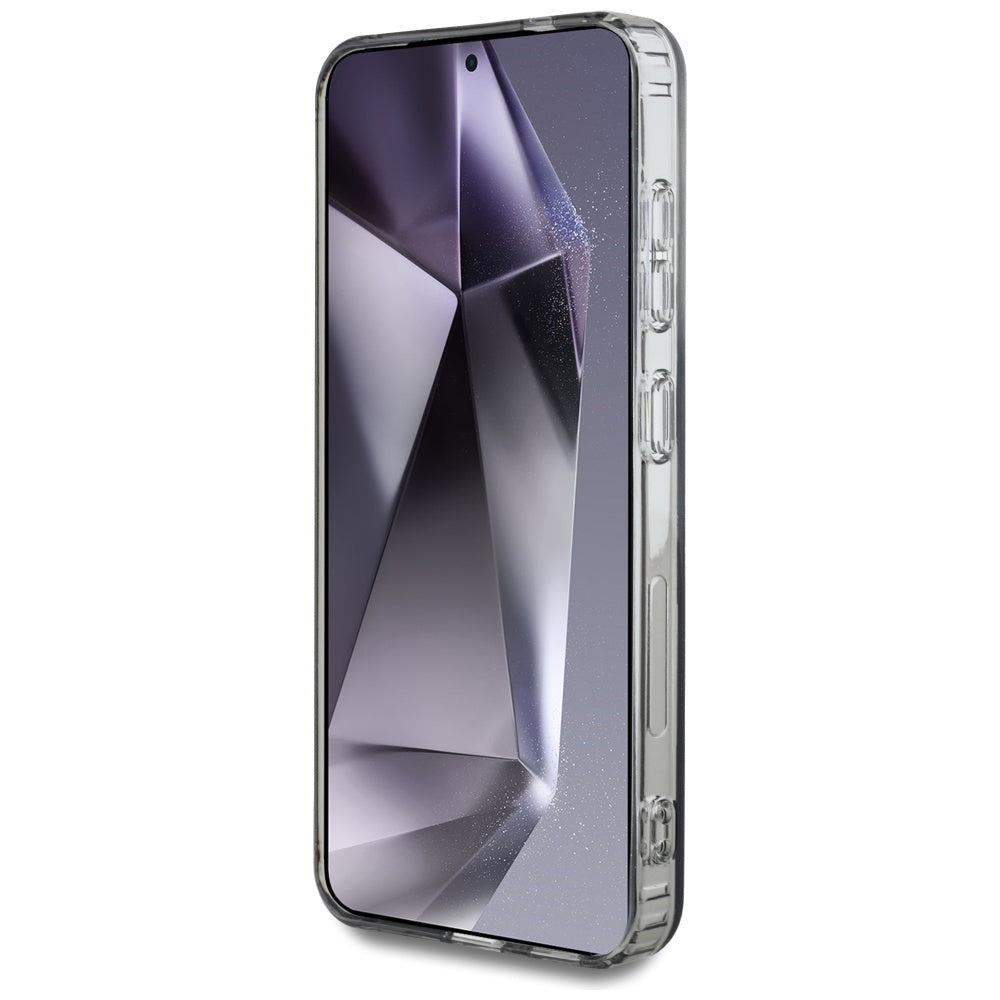 Custodia MagSafe per Samsung Galaxy S25 S931, Guess, IML Rhinestone, Nera