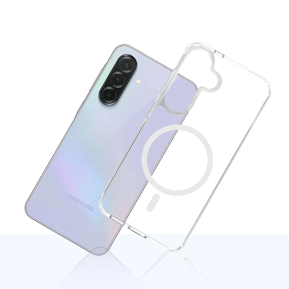 Custodia MagSafe per Samsung Galaxy S26, 3MK, Armor MagCase, Trasparente