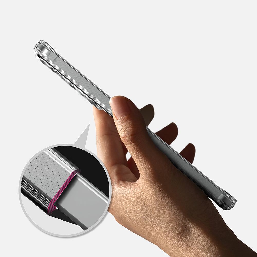 Custodia MagSafe per Samsung Galaxy S26 Plus, Ringke, Fusion, Trasparente Opaca