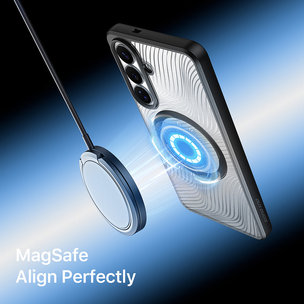 Custodia MagSafe per Samsung Galaxy S26 Plus S947, DUX DUCIS, Aimo, Nera