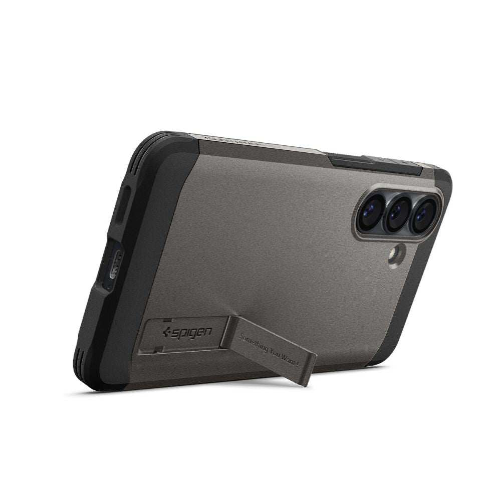 Custodia MagSafe per Samsung Galaxy S26 Plus S947, Spigen, Tough Armor, Grigio ACS10714