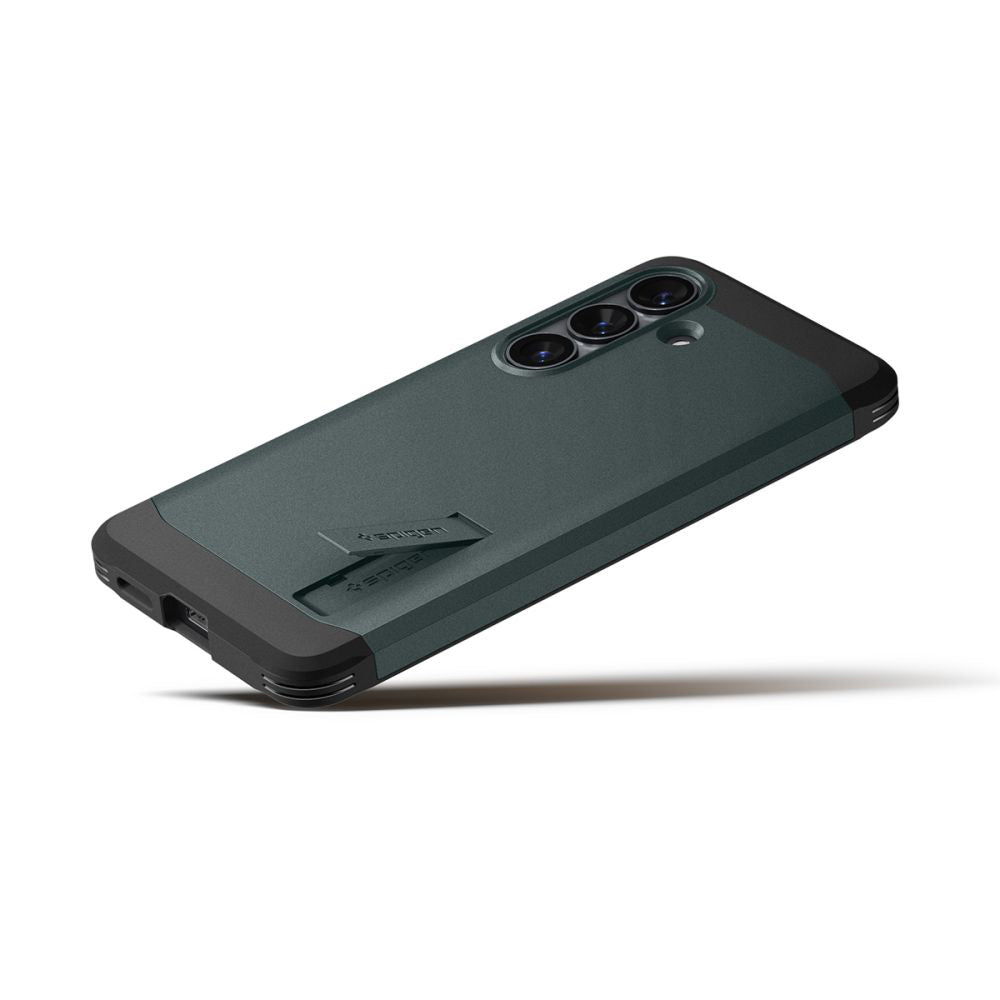 Custodia MagSafe per Samsung Galaxy S26 Plus S947, Spigen, Tough Armor, Verde ACS10715