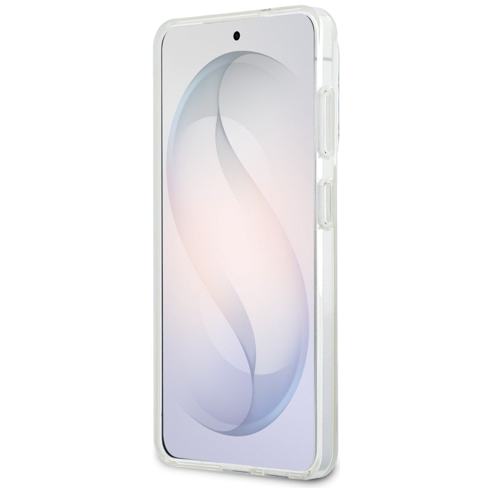 MagSafe Case for Samsung Galaxy S26 S942, Karl Lagerfeld, IML Karl & Choupette Back Logo, White