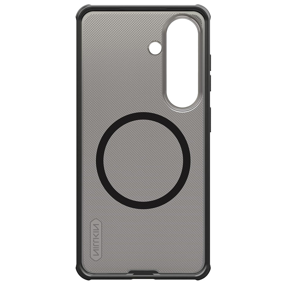 Custodia MagSafe per Samsung Galaxy S26 S942, Nillkin, Super Shield Pro, Nera Trasparente Satinata