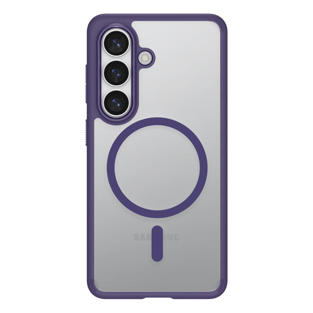 Custodia MagSafe per Samsung Galaxy S26 S942, Spigen, Ultra Hybrid, Viola Scuro ACS11220