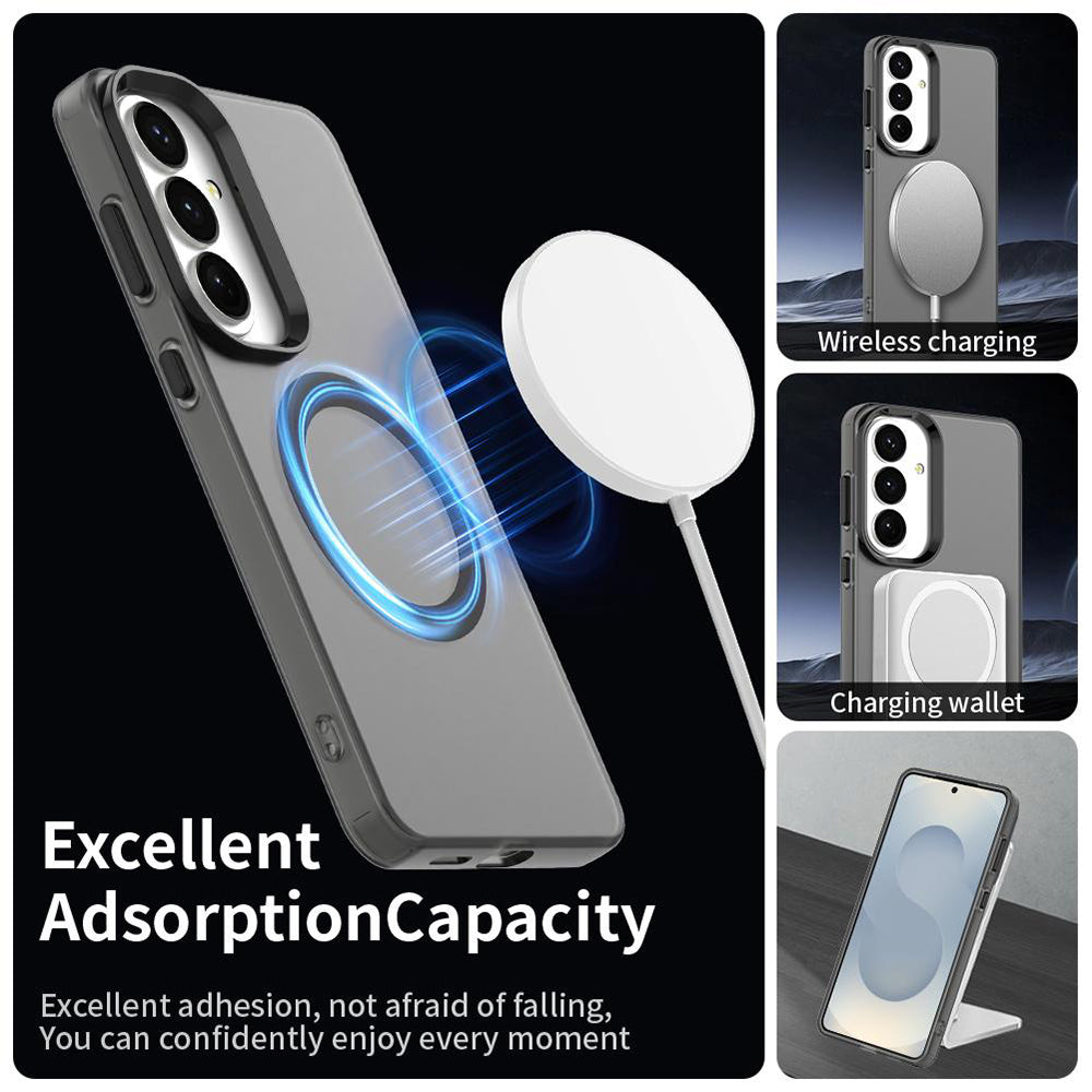 Custodia MagSafe per Samsung Galaxy S26 S942, Techsuit, CandyCase, Nera