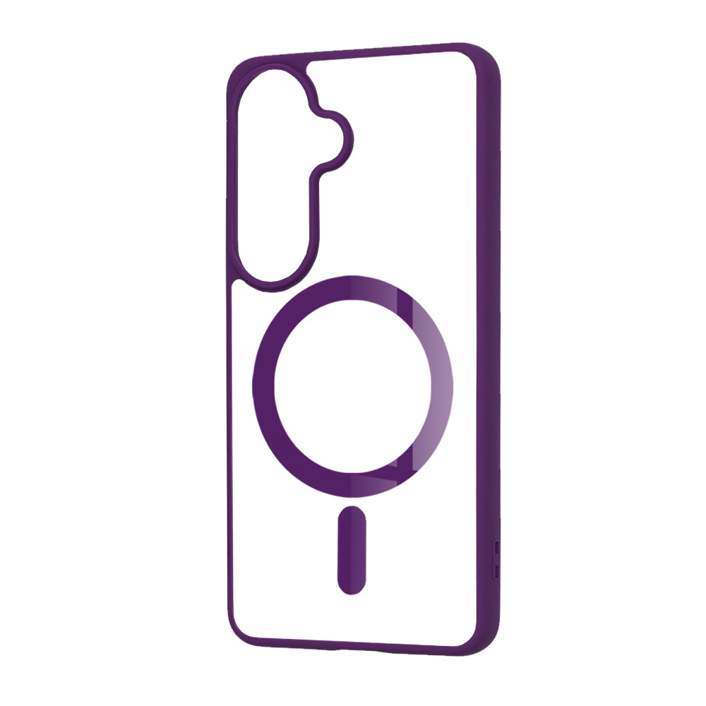 Custodia MagSafe per Samsung Galaxy S26 S942, Techsuit, Pro, Viola