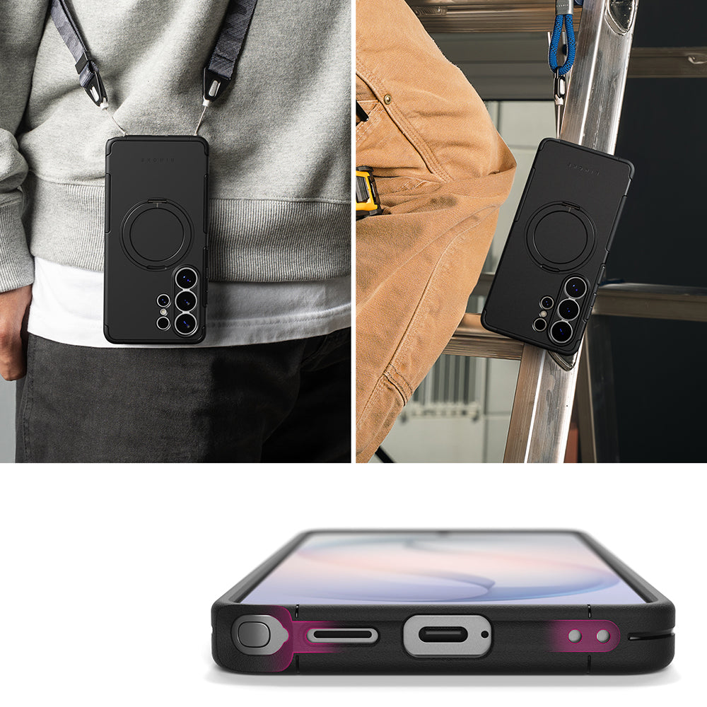 Custodia MagSafe per Samsung Galaxy S26 Ultra S948, Ringke, Alles, Nera