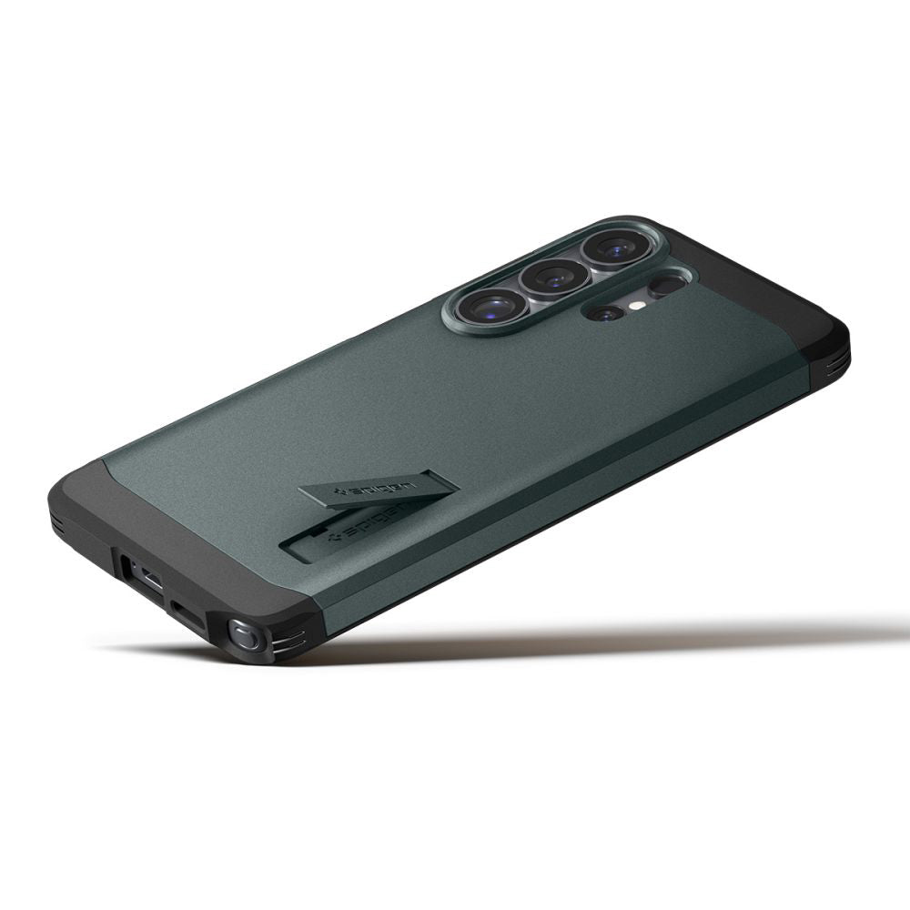 Custodia MagSafe per Samsung Galaxy S26 Ultra S948, Spigen, Tough Armor, Verde ACS10686