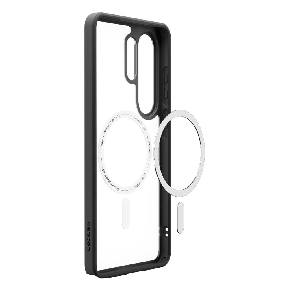 Custodia MagSafe per Samsung Galaxy S26 Ultra S948, Spigen, Ultra Hybrid, Nera Opaca ACS10680