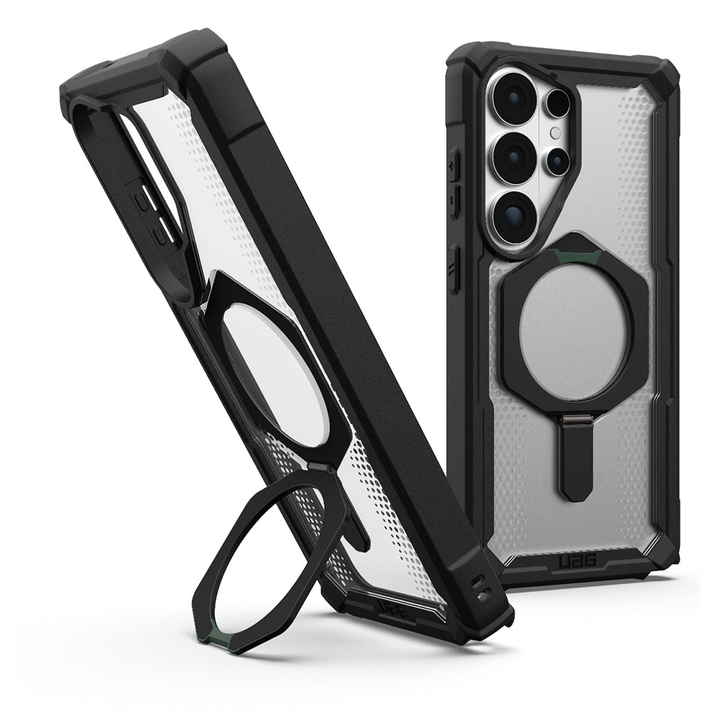 Custodia MagSafe per Samsung Galaxy S26 Ultra S948, Urban Armor Gear, Plasma XTE, Nero Trasparente