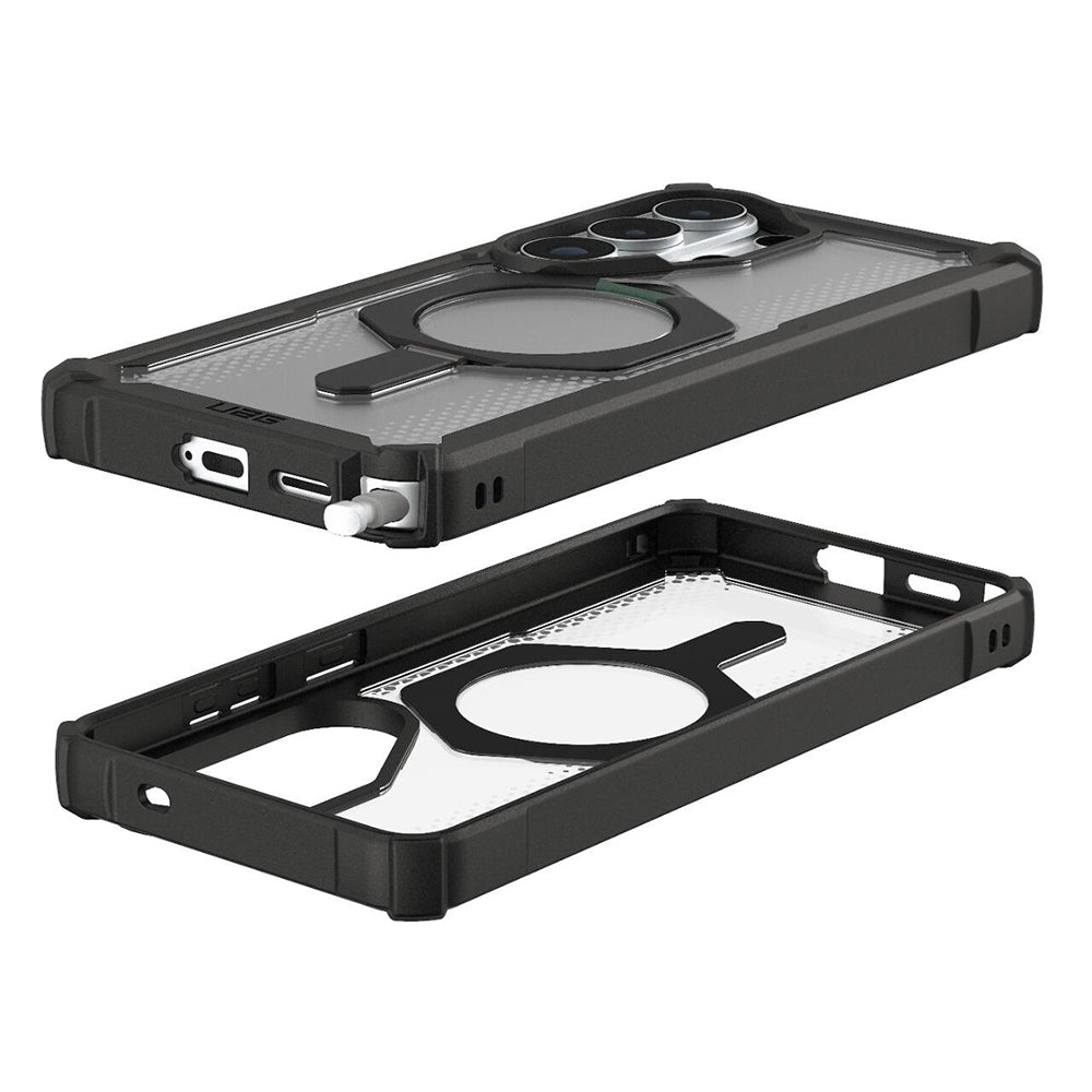 Custodia MagSafe per Samsung Galaxy S26 Ultra S948, Urban Armor Gear, Plasma XTE, Nero Trasparente