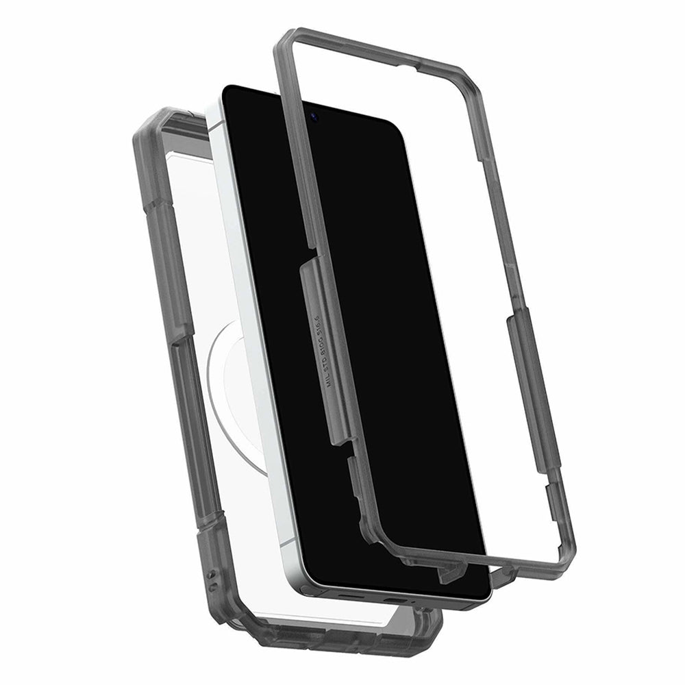 Custodia MagSafe per Samsung Galaxy S26 Ultra S948, Urban Armor Gear, Trooper, Trasparente Grigia