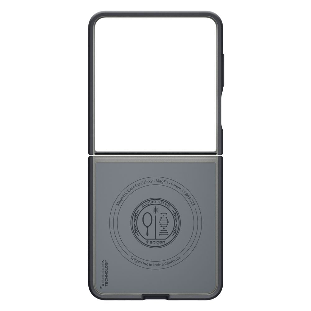 Custodia MagSafe per Samsung Galaxy Z Flip7 F766, Spigen, Caseology Nano Pop, Nera ACS11158