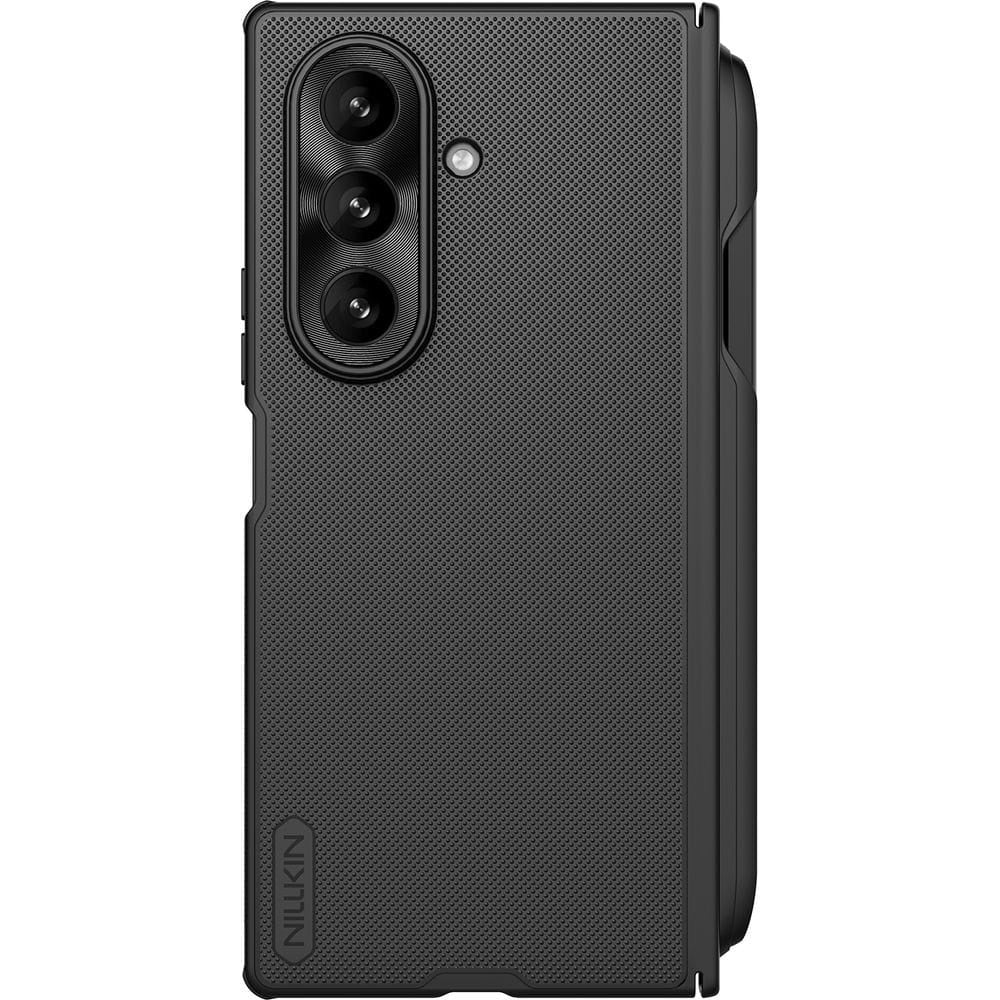 MagSafe Case for Samsung Galaxy Z Fold7 F966, Nillkin, Super Frosted Shield with Pen Holder, Black