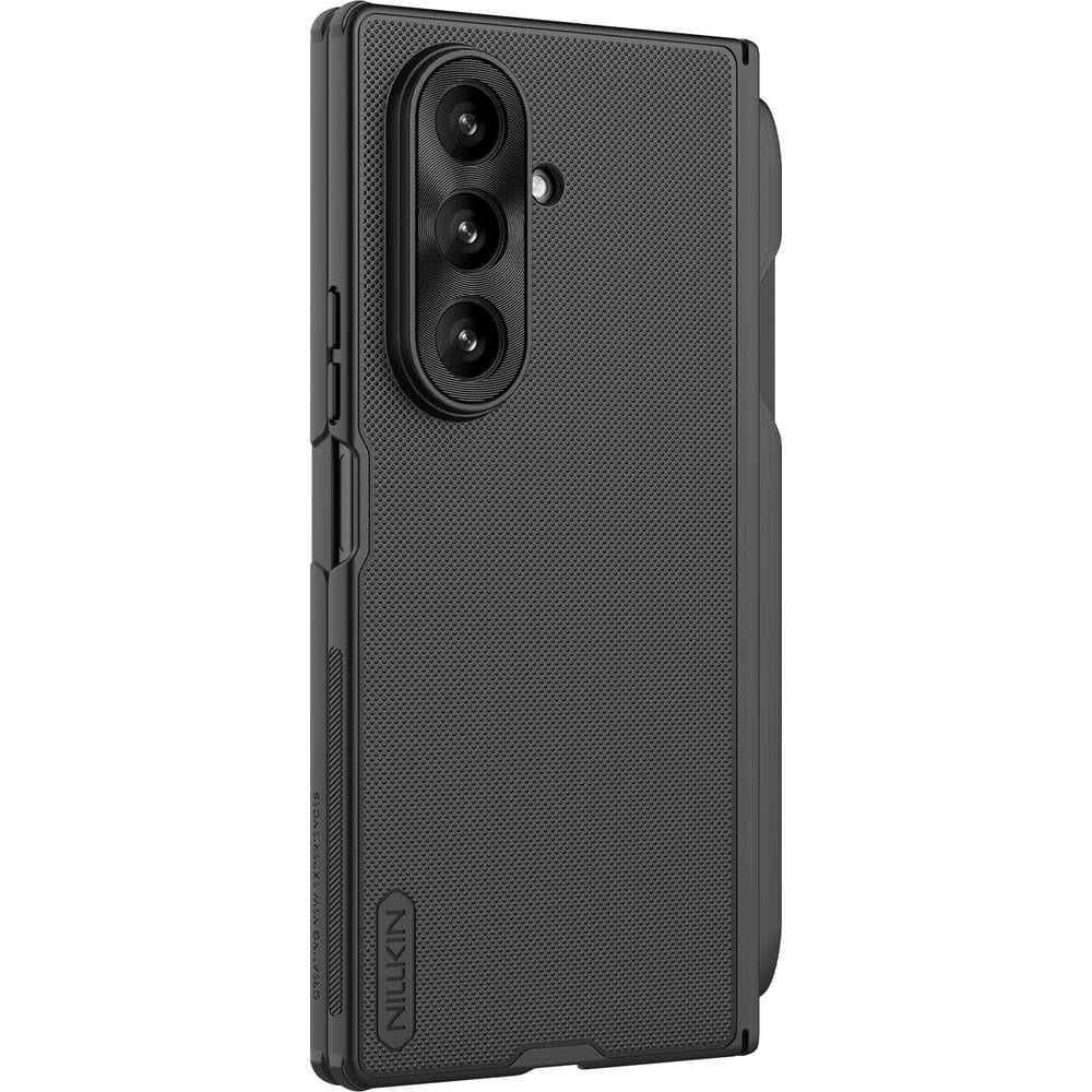 MagSafe Case for Samsung Galaxy Z Fold7 F966, Nillkin, Super Frosted Shield with Pen Holder, Black