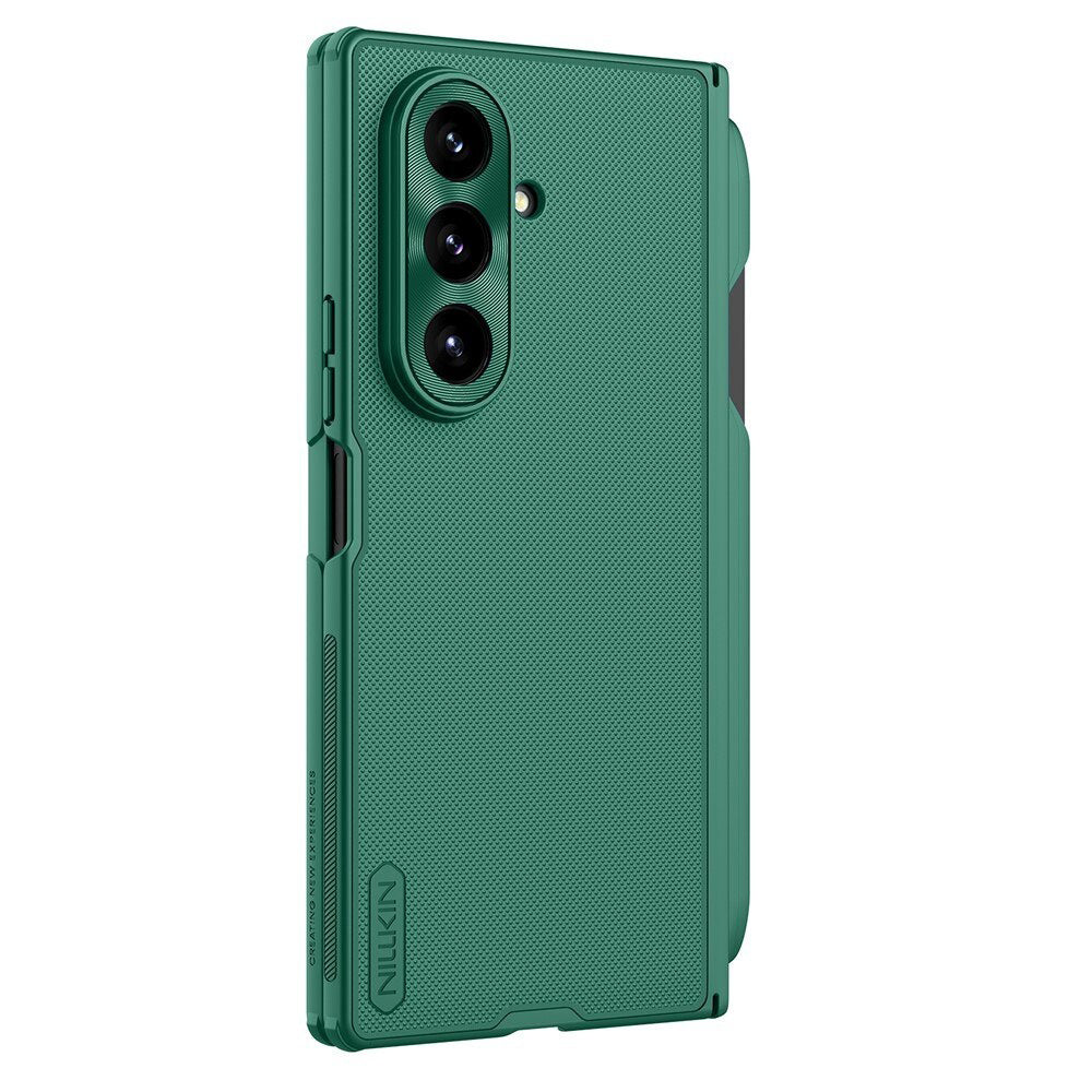 MagSafe Case for Samsung Galaxy Z Fold7 F966, Nillkin, Super Frosted Shield with Pen Holder, Dark Green
