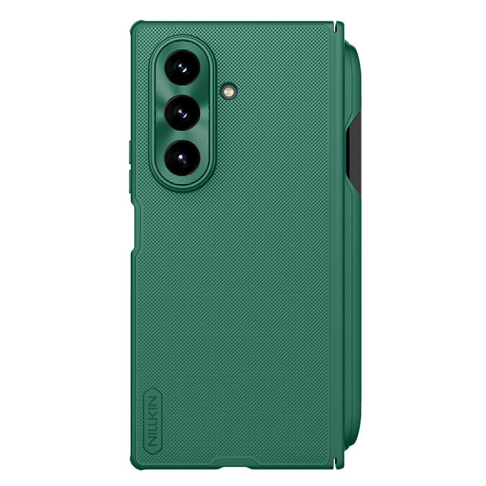 MagSafe Case for Samsung Galaxy Z Fold7 F966, Nillkin, Super Frosted Shield with Pen Holder, Dark Green