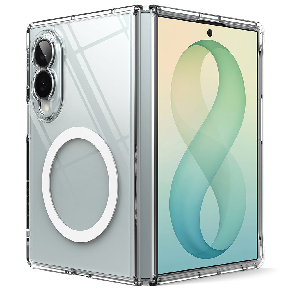 Custodia MagSafe per Samsung Galaxy Z Fold8 F971, Ringke, Fusion, trasparente