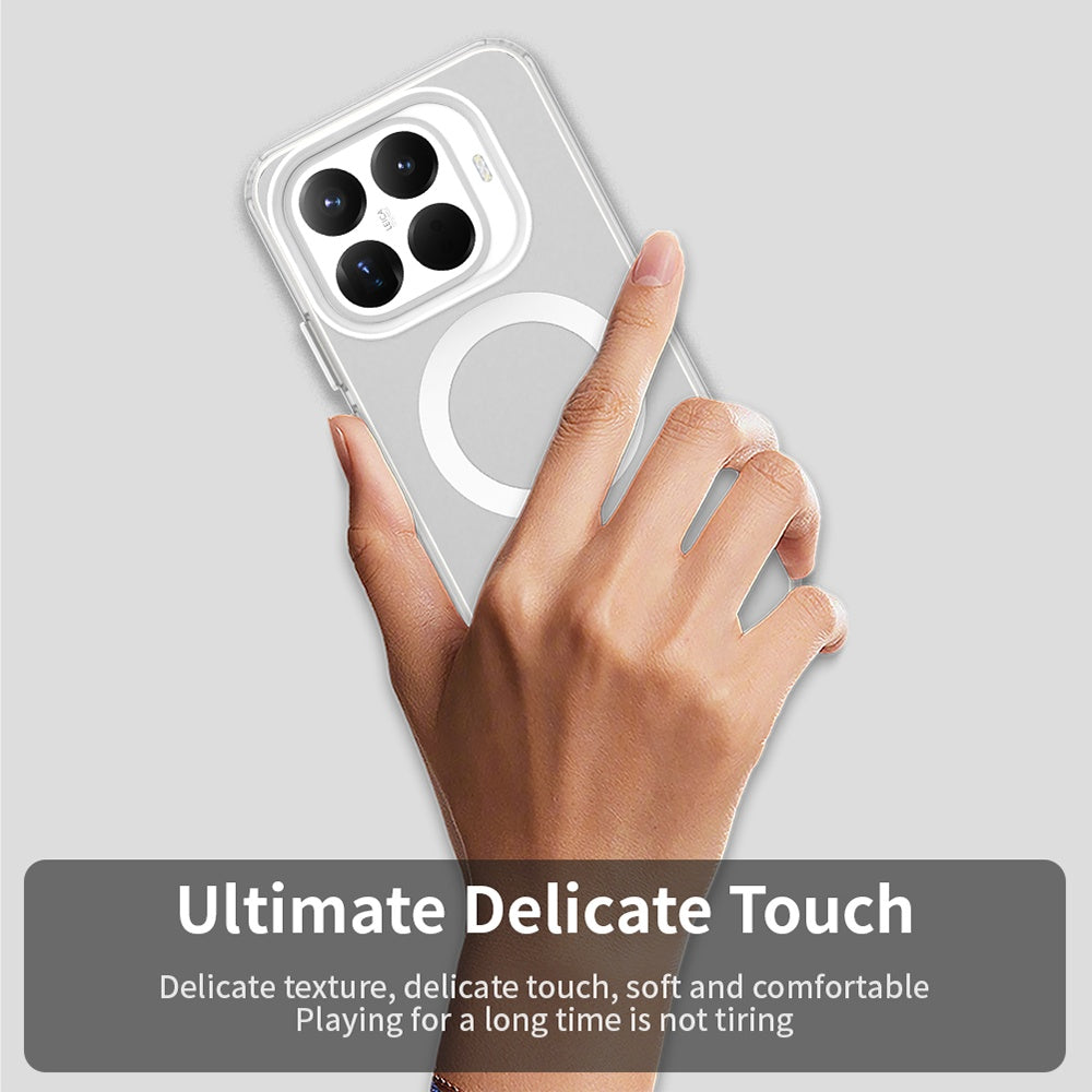 Custodia MagSafe per Xiaomi 15T Pro, Techsuit, CandyCase, Bianca