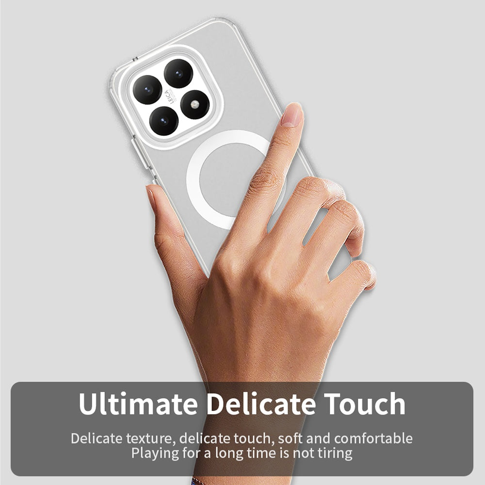 Custodia MagSafe per Xiaomi 15T, Techsuit, CandyCase, Bianca