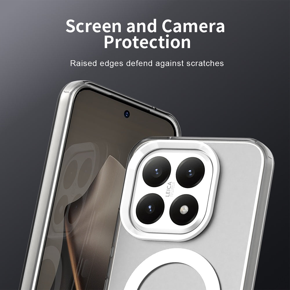 Custodia MagSafe per Xiaomi 15T, Techsuit, CandyCase, Bianca