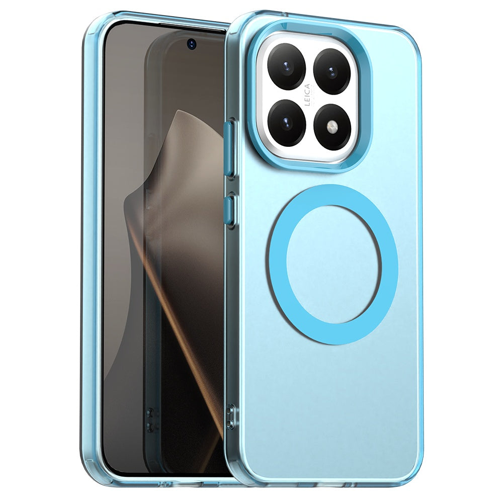 Custodia MagSafe per Xiaomi 15T, Techsuit, CandyCase, Blu