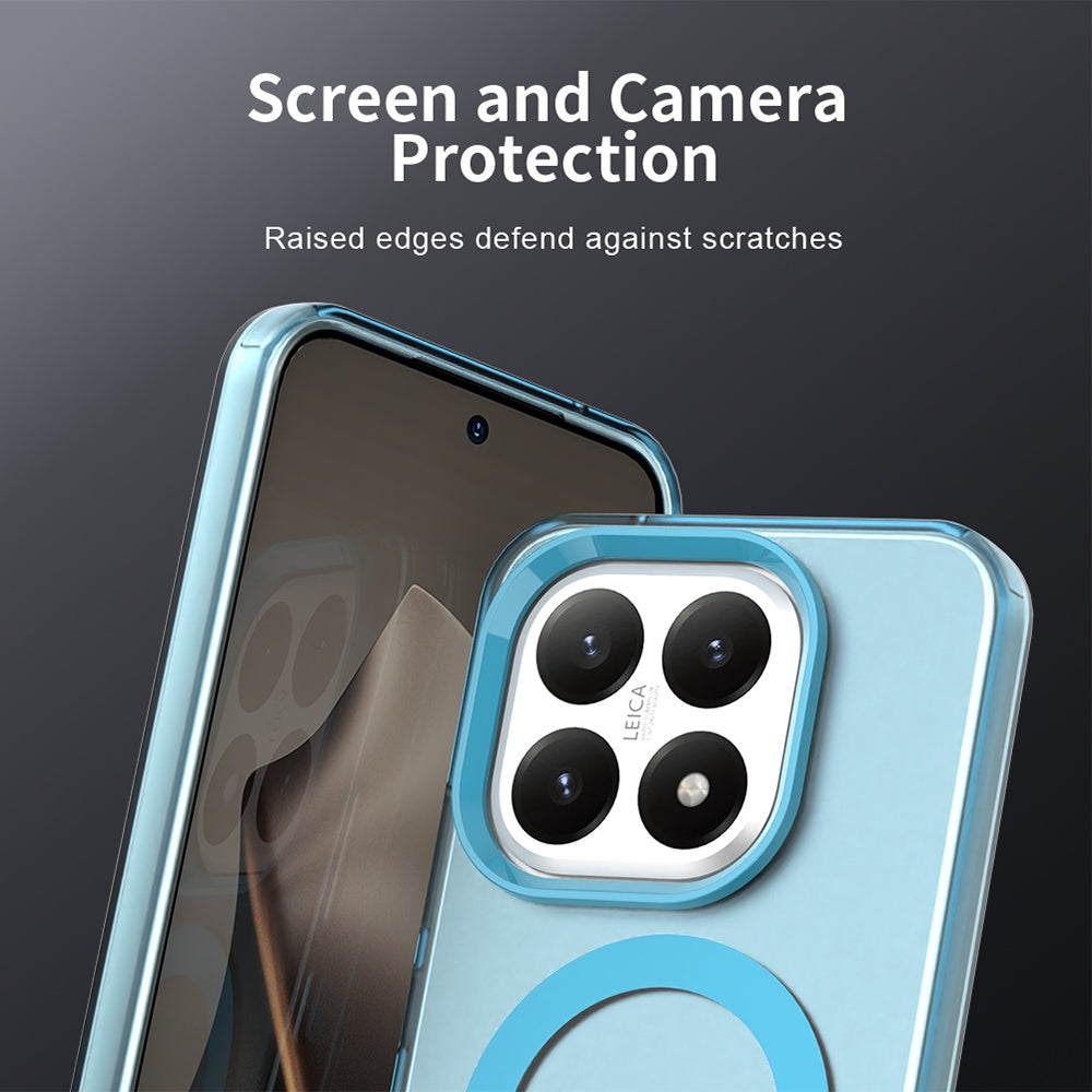 Custodia MagSafe per Xiaomi 15T, Techsuit, CandyCase, Blu