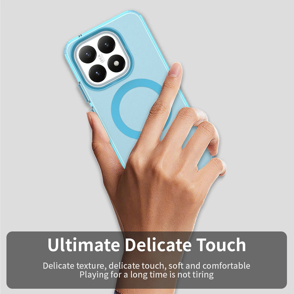 Custodia MagSafe per Xiaomi 15T, Techsuit, CandyCase, Blu