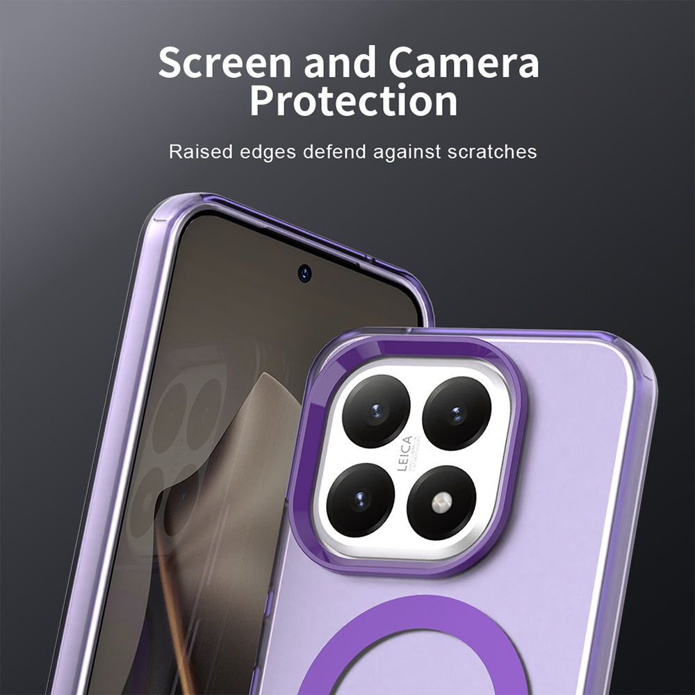Custodia MagSafe per Xiaomi 15T, Techsuit, CandyCase, Viola