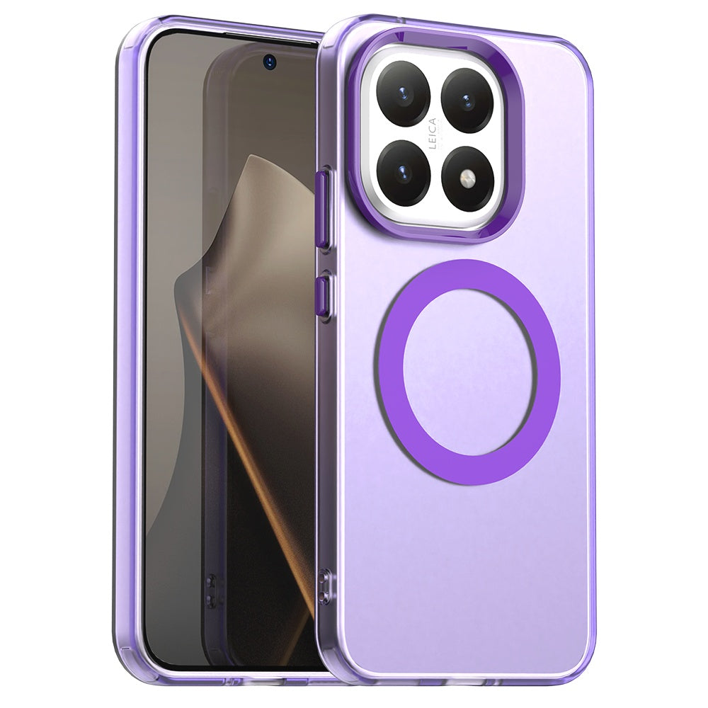 Custodia MagSafe per Xiaomi 15T, Techsuit, CandyCase, Viola
