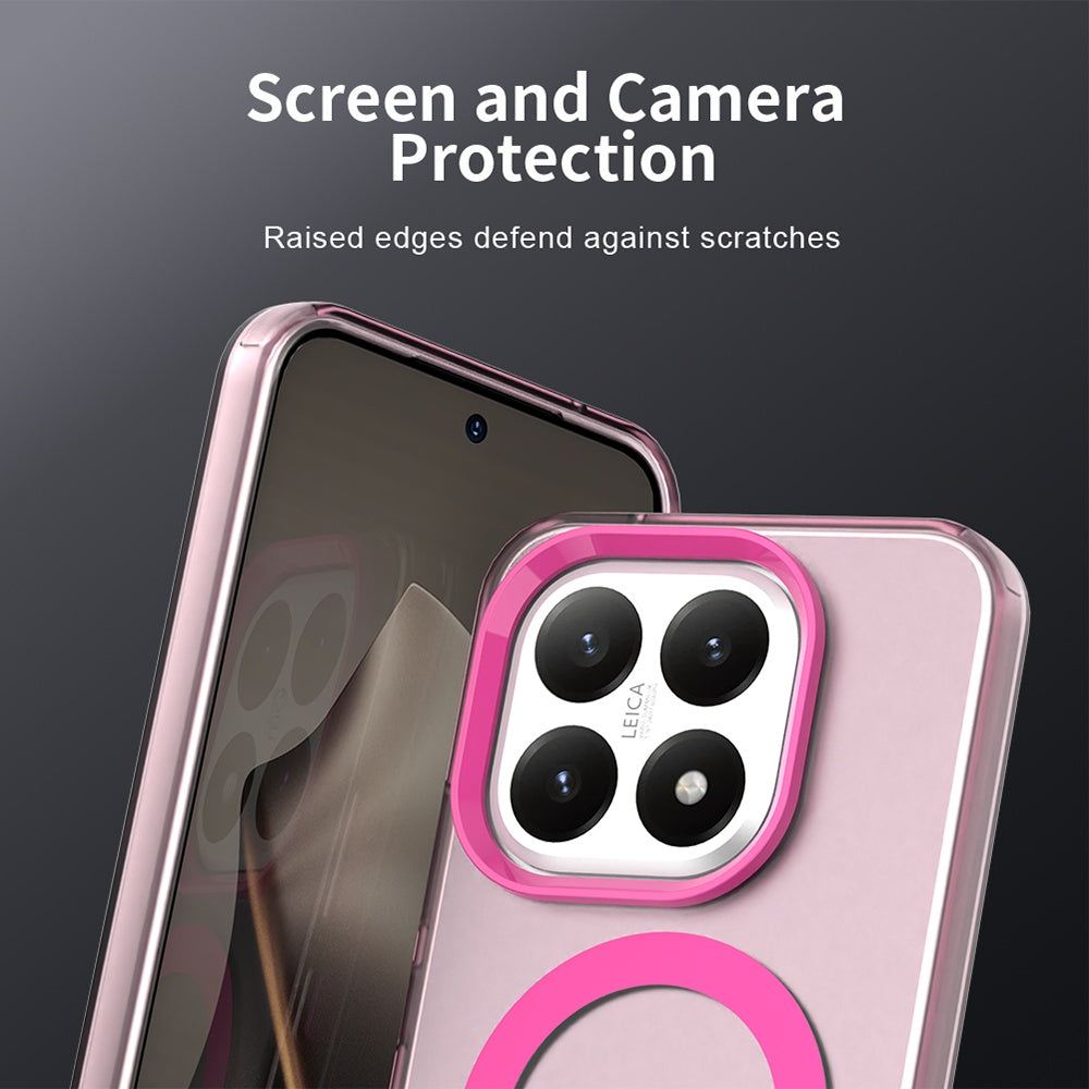 Custodia MagSafe per Xiaomi 15T, Techsuit, CandyCase, Rosa