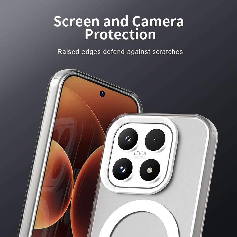 Custodia MagSafe per Xiaomi 17, Techsuit, CandyCase, Bianca