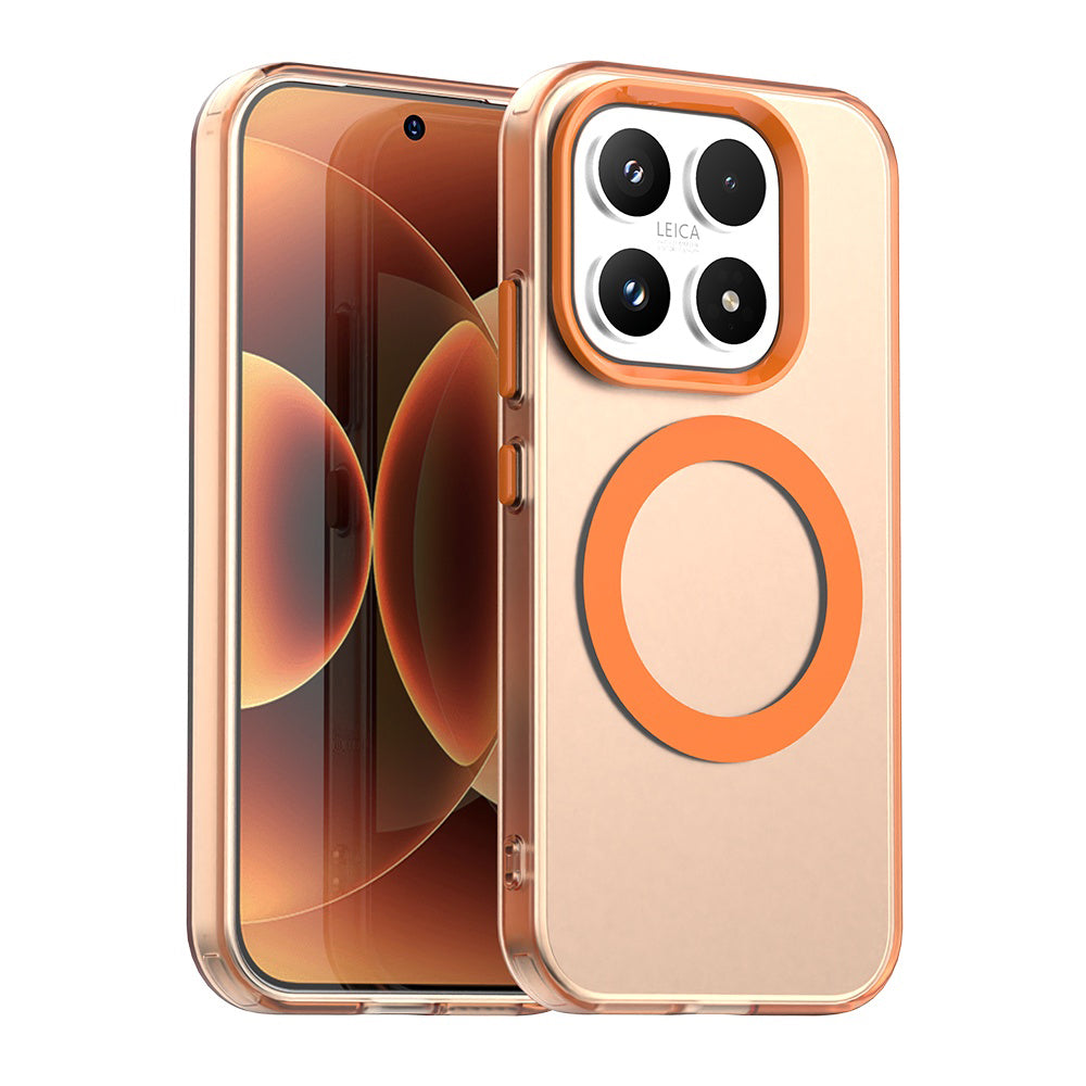 Custodia MagSafe per Xiaomi 17, Techsuit, CandyCase, Arancione