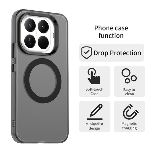 Custodia MagSafe per Xiaomi 17T Pro, Techsuit, CandyCase, Nera