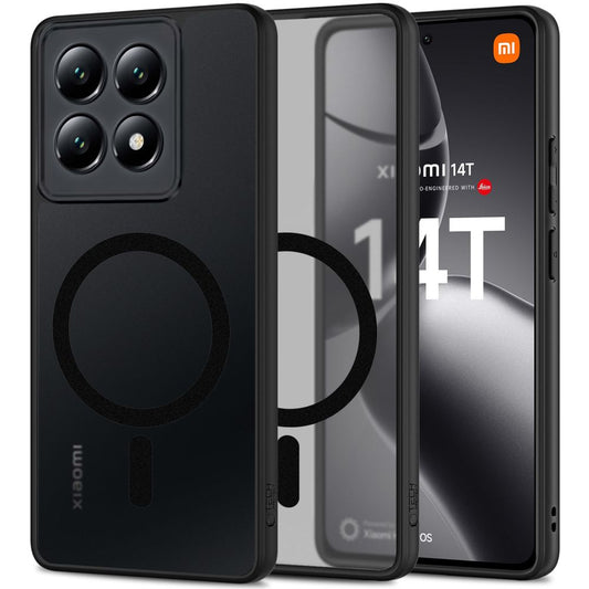 Custodia MagSafe per Xiaomi 14T, Tech-Protect, Magmat, nero