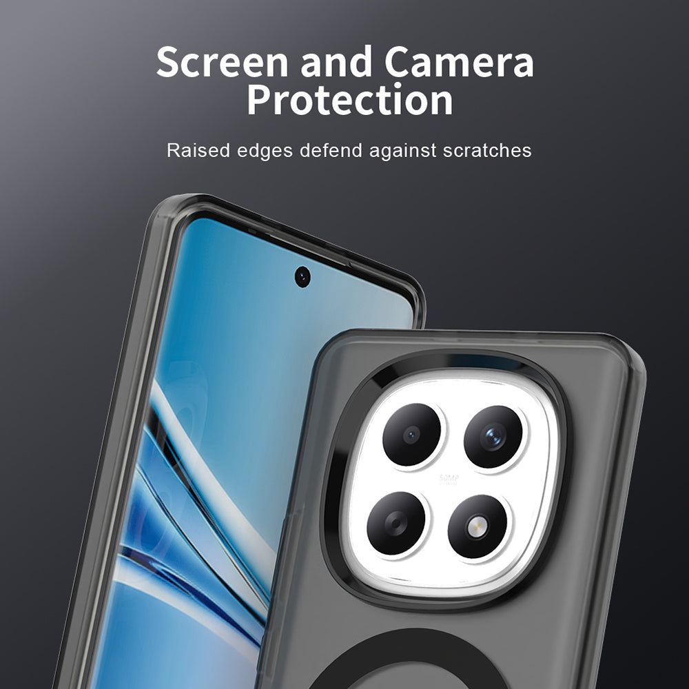 Custodia MagSafe per Xiaomi Poco M8 / Redmi Note 15 5G, Techsuit, CandyCase, Nera