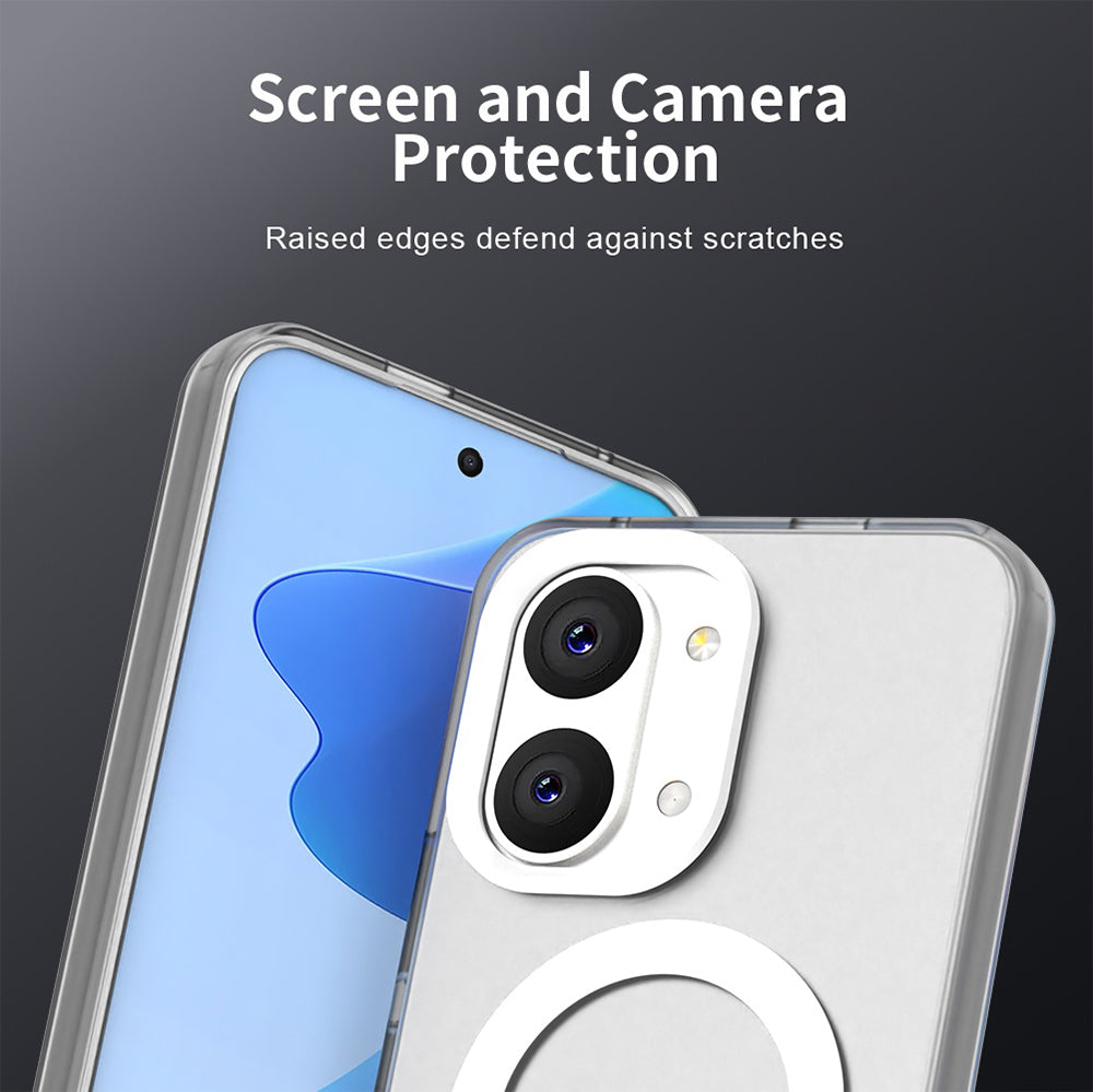 Custodia MagSafe per Xiaomi Poco X8 Pro Max, Techsuit, CandyCase, Bianca