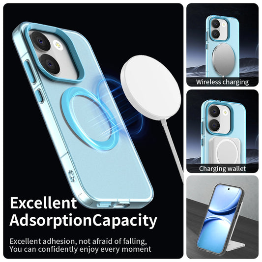 Custodia MagSafe per Xiaomi Poco X8 Pro, Techsuit, CandyCase, Blu