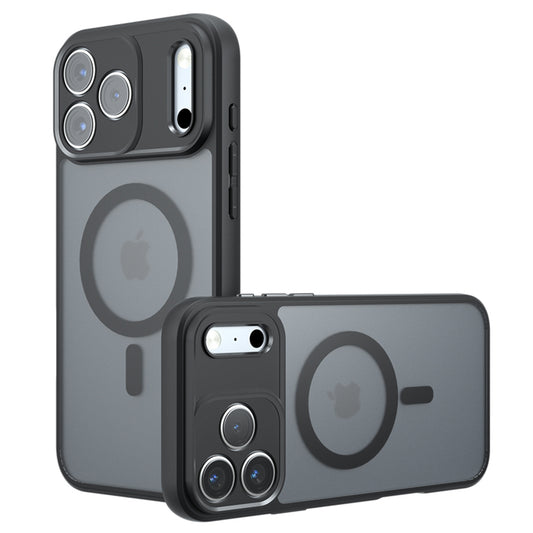 Custodia MagSafe per Apple iPhone 17 Pro, Techsuit, PureFrost, Nera