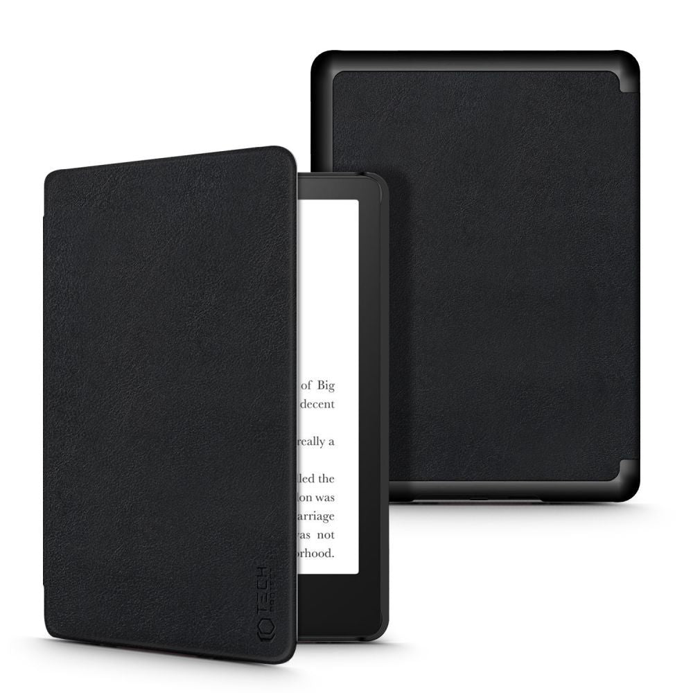Custodia per Amazon Kindle Paperwhite 5 pollici, Tech-Protect, SmartCase, Nera