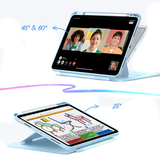 Custodia per Apple iPad Air 13 (2026) / Air 13 (2025) / Air 13 (2024), ESR, Flip Hybrid, Blu