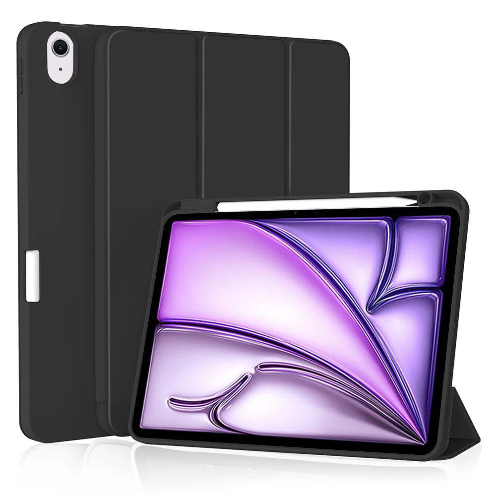 Custodia per Apple iPad Air 11 (2026) / iPad Air 11 (2025) / Air 11 (2024), Techsuit, Flex Trifold, Nera